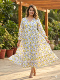 Women Off white Cotton dress